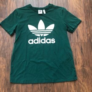 adidas Womens adicolor Cotton Trefoil Tee